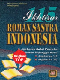 115 Ikhtisar Roman Sastra Indonesia