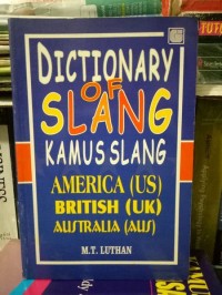 Dictionary of Slang: Kamus Silang