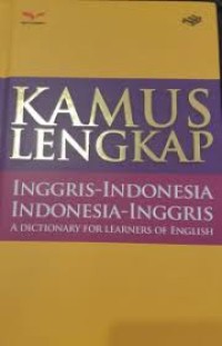 Kamus Lengkap Inggris-Indonesia, Indonesia-Inggris