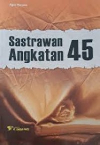 Sastrawan Angkatan 45