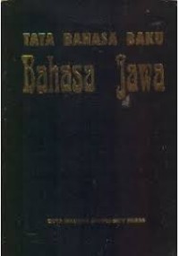 Tata Bahasa Baku Bahasa - Jawa